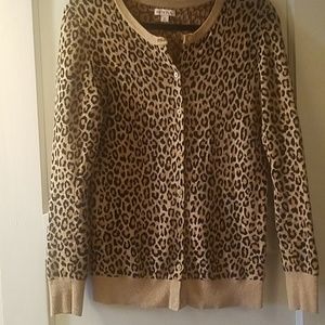 Leopard cardigan